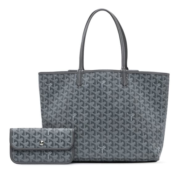 Pre-owned Goyard Goyardine Isabelle PM Gray