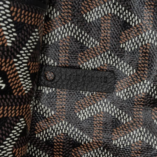 Pre-owned Goyard Goyardine Saint Louis GM Black