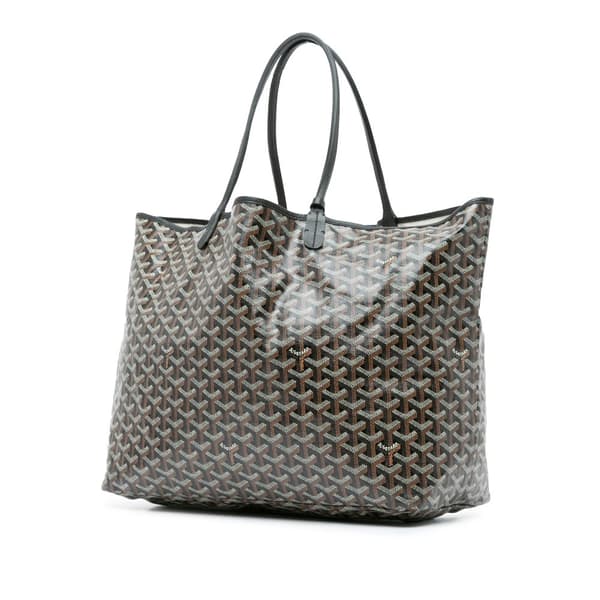 Pre-owned Goyard Goyardine Saint Louis GM Black