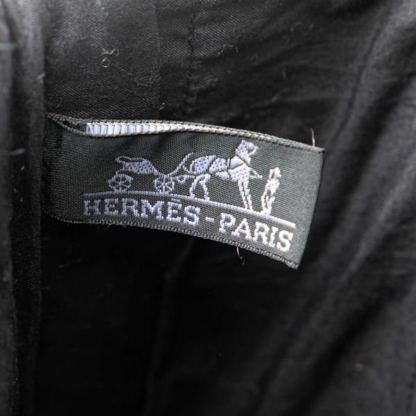 Pre-owned Hermès Toile Ahmedabad Tote Black