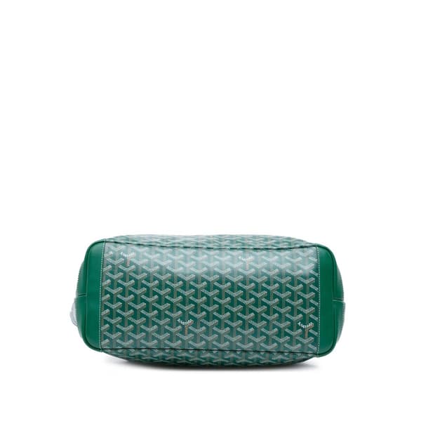 Pre-owned Goyard Goyardine Artois PM Green