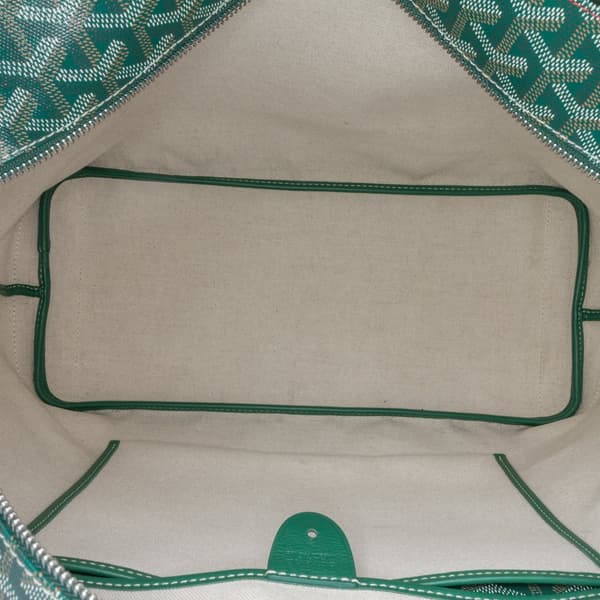 Pre-owned Goyard Goyardine Artois PM Green