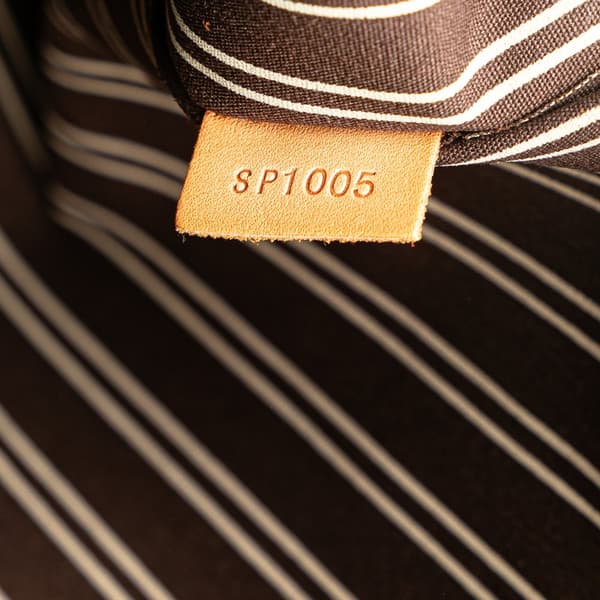 Pre-owned Louis Vuitton Antigua Cabas GM Brown