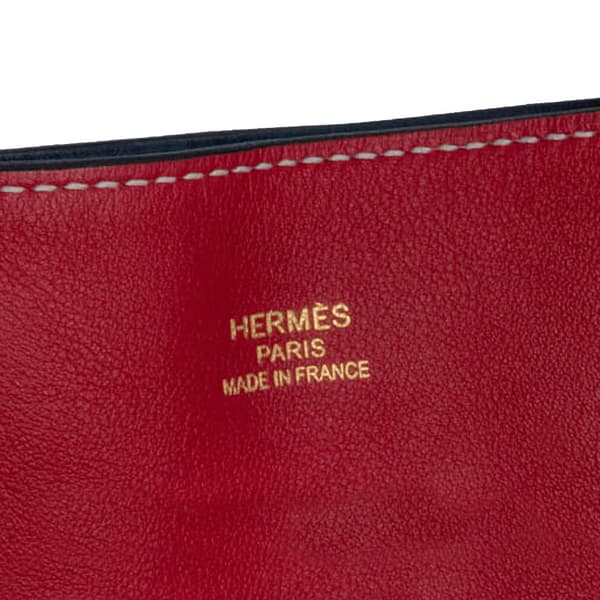 Pre-owned Hermès Clemence Double Sens 36 Red