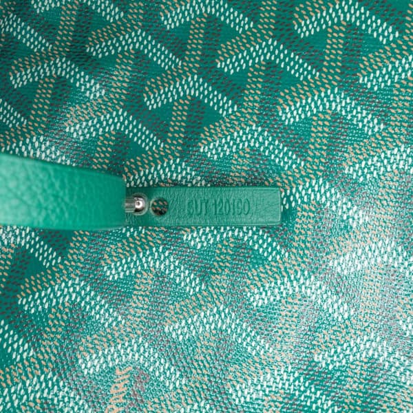 Pre-owned Goyard Goyardine Saint Louis GM Green