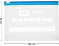 Miniatyrbilde 3 av 4: Multi-use Bag Albal Zipper (12 uds) (1 l)
