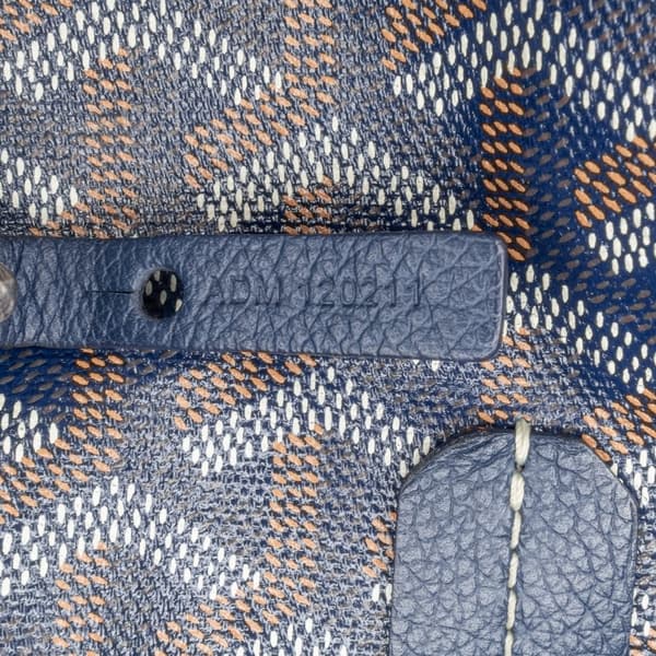 Pre-owned Goyard Goyardine Saint Louis PM Blue