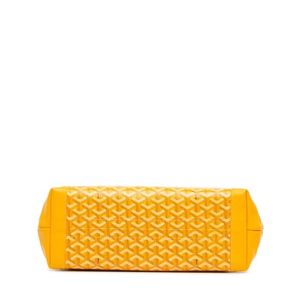 Pre-owned Goyard Goyardine Bellechasse PM Yellow