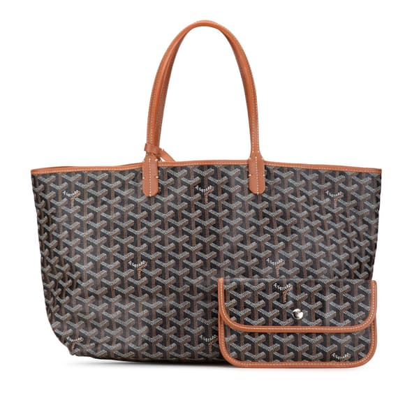 Pre-owned Goyard Goyardine Saint Louis PM Black