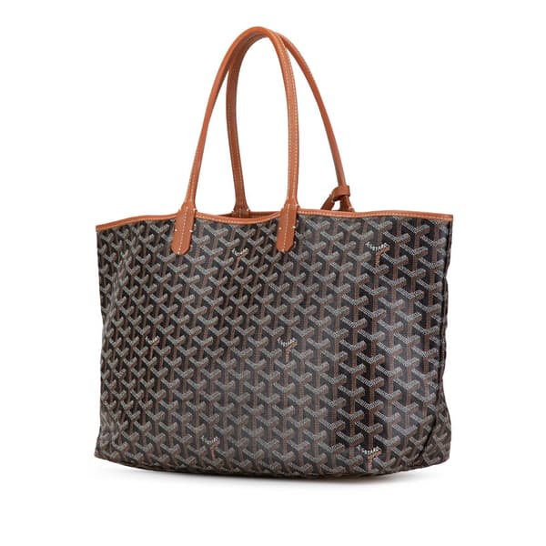 Pre-owned Goyard Goyardine Saint Louis PM Black