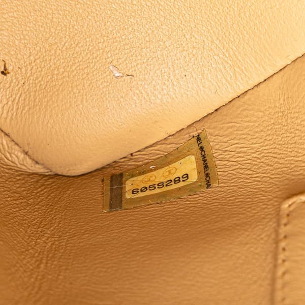 Pre-owned Chanel Caviar Medallion Tote Brown