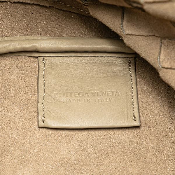 Pre-owned Bottega Veneta Nappa Intrecciato Tote Brown