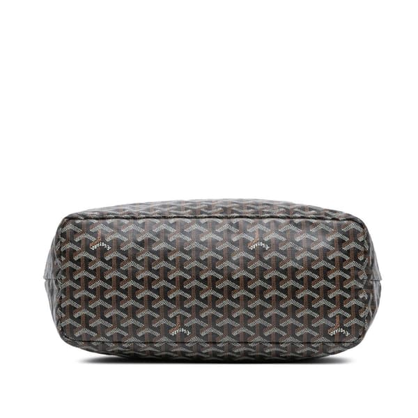 Pre-owned Goyard Goyardine Saint Louis PM Black