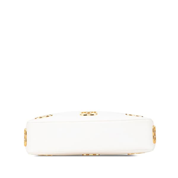 Pre-owned Chanel Caviar Triple CC Tote White
