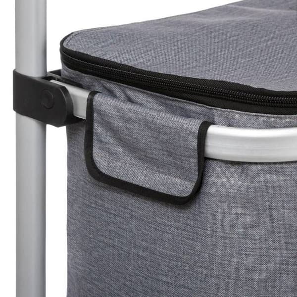 Kundvagn - Aluminium - 40 liter - Lätt - 2 hjul - Kylväska