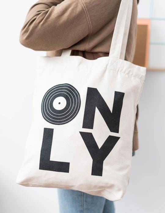 Endast musik tygpåse