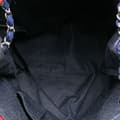 Miniatyrbild 4 av 10: Pre-owned Chanel Paris Venice CC Canvas Mariniere Chain Tote Blue