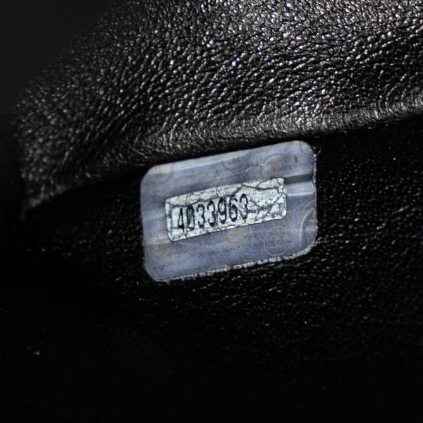 Pre-owned Chanel CC Lambskin XL Tote Black