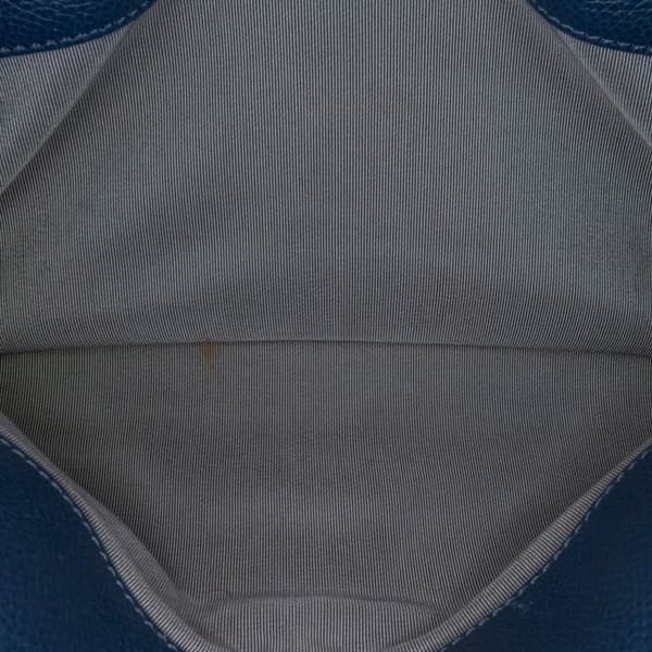 Pre-owned Chanel Small Calfskin Executive Cerf Tote Blue