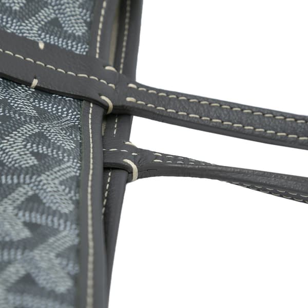 Pre-owned Goyard Goyardine Saint Louis PM Gray