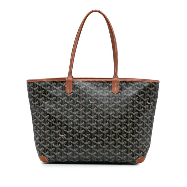 Pre-owned Goyard Goyardine Artois PM Black