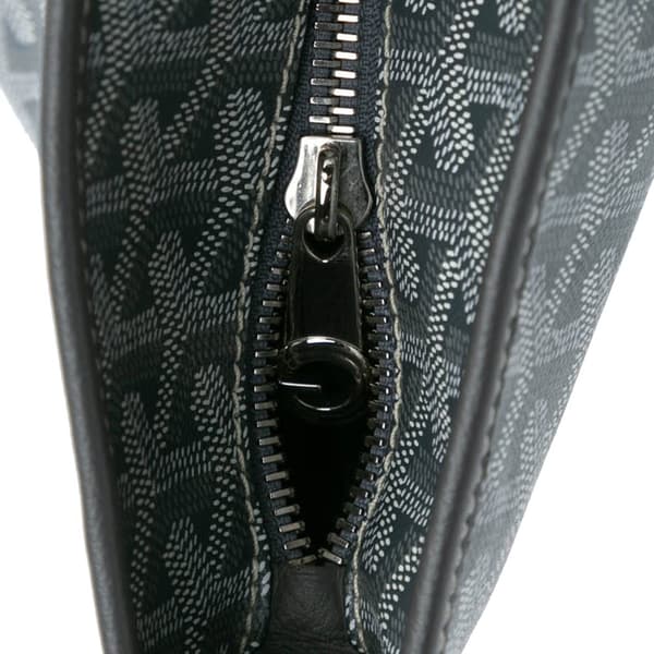 Pre-owned Goyard Goyardine Artois MM Gray