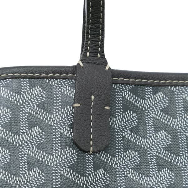Pre-owned Goyard Goyardine Artois MM Gray