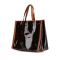 Pikkukuva 2 / 10: Pre-owned Valentino Small PVC Leopard Print Rockstud Shopping Tote Brown