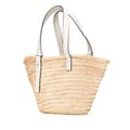 Miniatyrbilde 2 av 10: Pre-owned LOEWE Medium Raffia Basket Tote Brown
