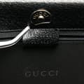 Miniatyrbild 6 av 10: Pre-owned Gucci Leather Tote Black