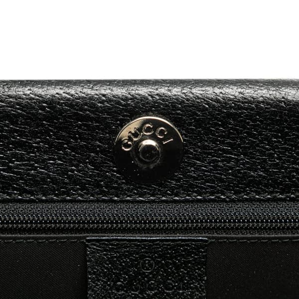 Pre-owned Gucci Leather Tote Black
