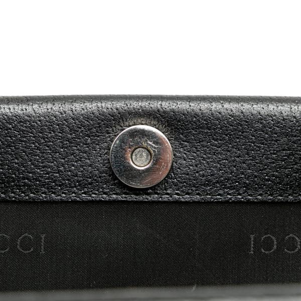 Pre-owned Gucci Leather Tote Black