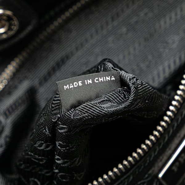Pre-owned Prada Tessuto Tote Black