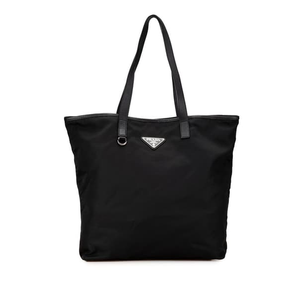 Pre-owned Prada Tessuto Tote Black