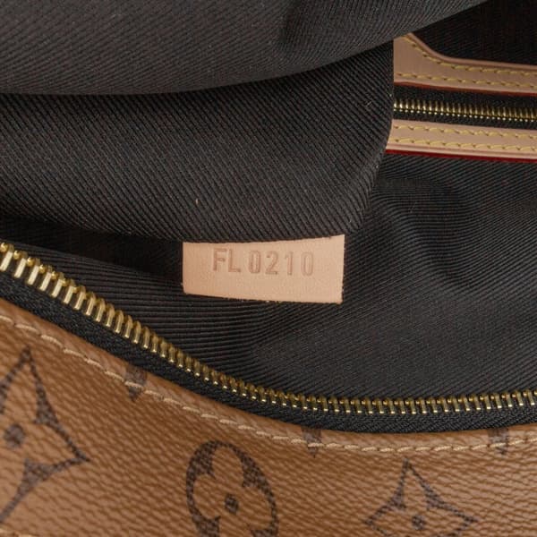 Pre-owned Louis Vuitton Monogram Reverse VHS Tape Carry It Brown