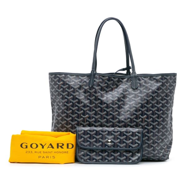 Pre-owned Goyard Goyardine Saint Louis PM Blue