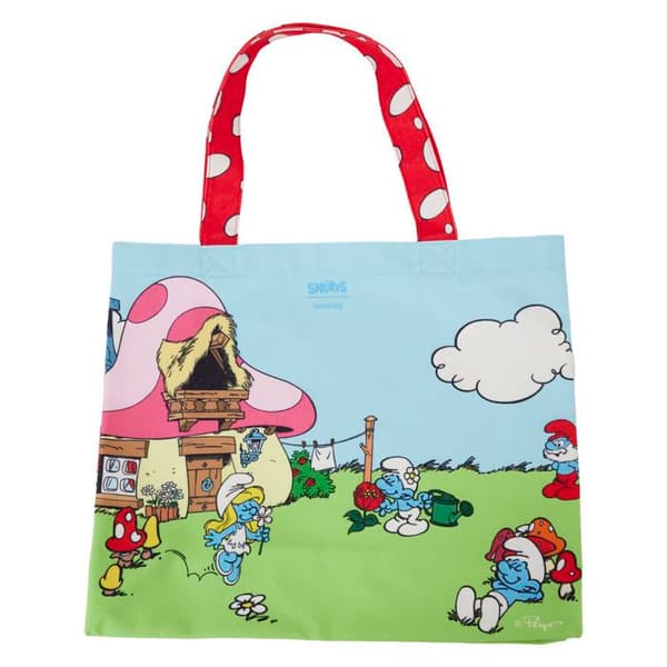 Tote-väska - Loungefly - Smurfarna - Toile - 60x37,5x15cm - Multikolor