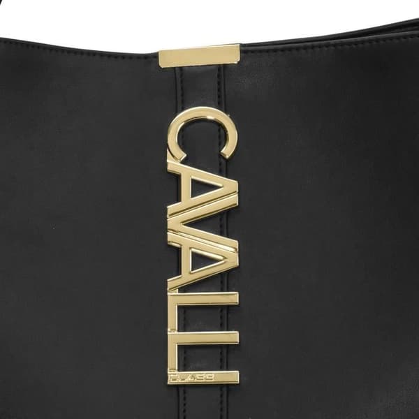 Shoppingväska - CAVALLI CLASS - Alessandra - Svart - 38 cm - Syntetisk - Dam