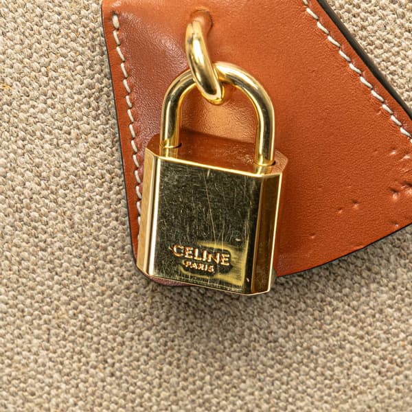 Pre-owned Celine Paris Horizontal Cabas Tote Brown