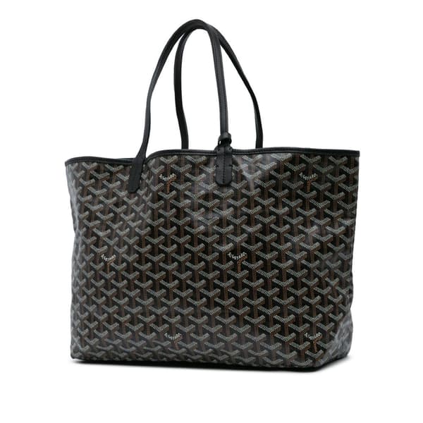 Pre-owned Goyard Goyardine Saint Louis PM Black