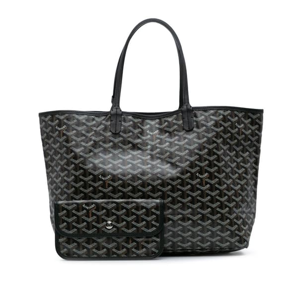 Pre-owned Goyard Goyardine Saint Louis PM Black
