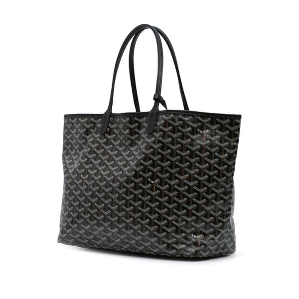 Pre-owned Goyard Goyardine Saint Louis PM Black