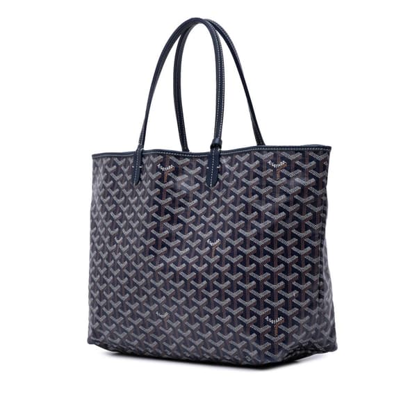 Pre-owned Goyard Goyardine Saint Louis PM Blue
