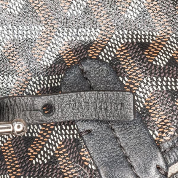 Pre-owned Goyard Goyardine Saint Louis PM Black