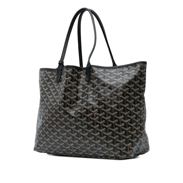 Pre-owned Goyard Goyardine Saint Louis PM Black