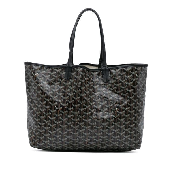 Pre-owned Goyard Goyardine Saint Louis PM Black