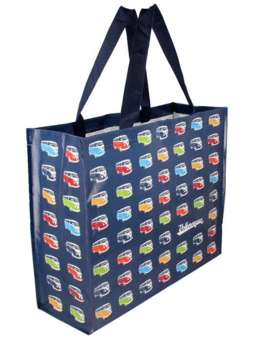 Brisa - BUSB34 - VW Collection Sac Shopper Återanvändbar Cabas med Motiv T1 Combi (Parade/Flerfärgad)