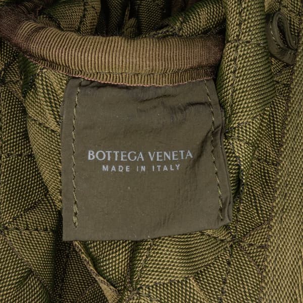 Pre-owned Bottega Veneta Canvas Intrecciato Tote Green