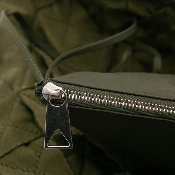 Pre-owned Bottega Veneta Canvas Intrecciato Tote Green