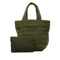 Pikkukuva 9 / 9: Pre-owned Bottega Veneta Canvas Intrecciato Tote Green